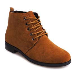 Szunowane Boots FC-P04 Camel maro 1