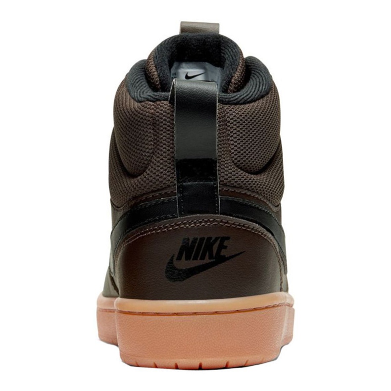 Ghete Nike Court Borough Mid 2 (GS) Jr BQ5440-200 negru 1