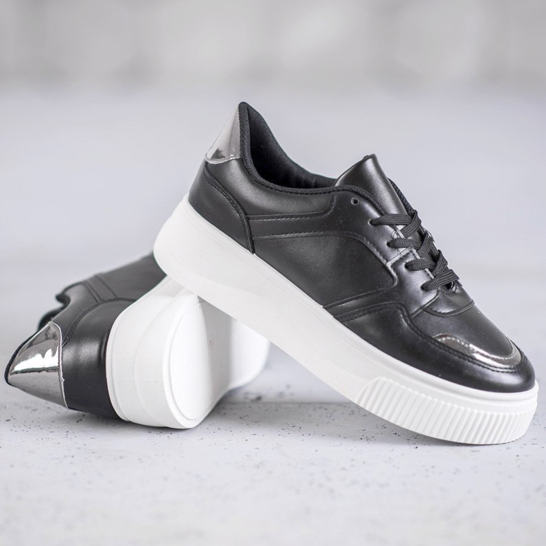 SHELOVET Black Creepers negru 1