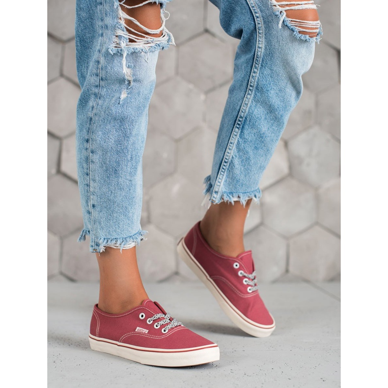 SHELOVET Adidași confortabili roșu 2