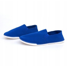 Lycra 8527 Adidași alunecați albaștri albastru 1