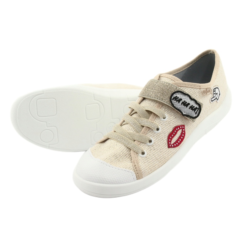 Încălțăminte pentru copii Befado 251Q098 de aur 5