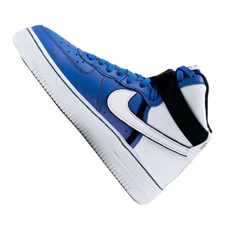 Pantofi Nike Air Force 1 High LV8 2 Jr CI2164-400 alb-albastru 1