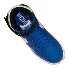 Pantofi Nike Air Force 1 High LV8 2 Jr CI2164-400 alb-albastru 3