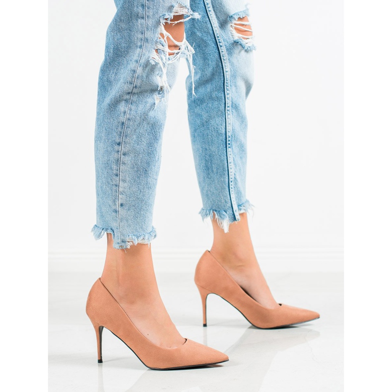 Diamantique Tocuri înalte bej 1