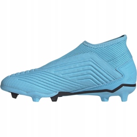 Ghete de fotbal Adidas Predator 19.3 Ll Fg Jr EF9039 albastru albastru 2