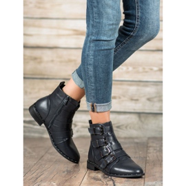 Cm Paris Cizme Cu Catarame albastru 1