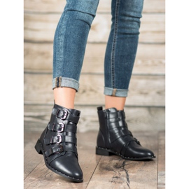 Cm Paris Cizme Cu Catarame albastru 2