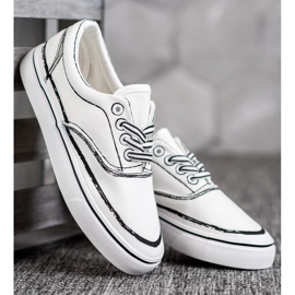 Bestelle Adidași la modă alb 2