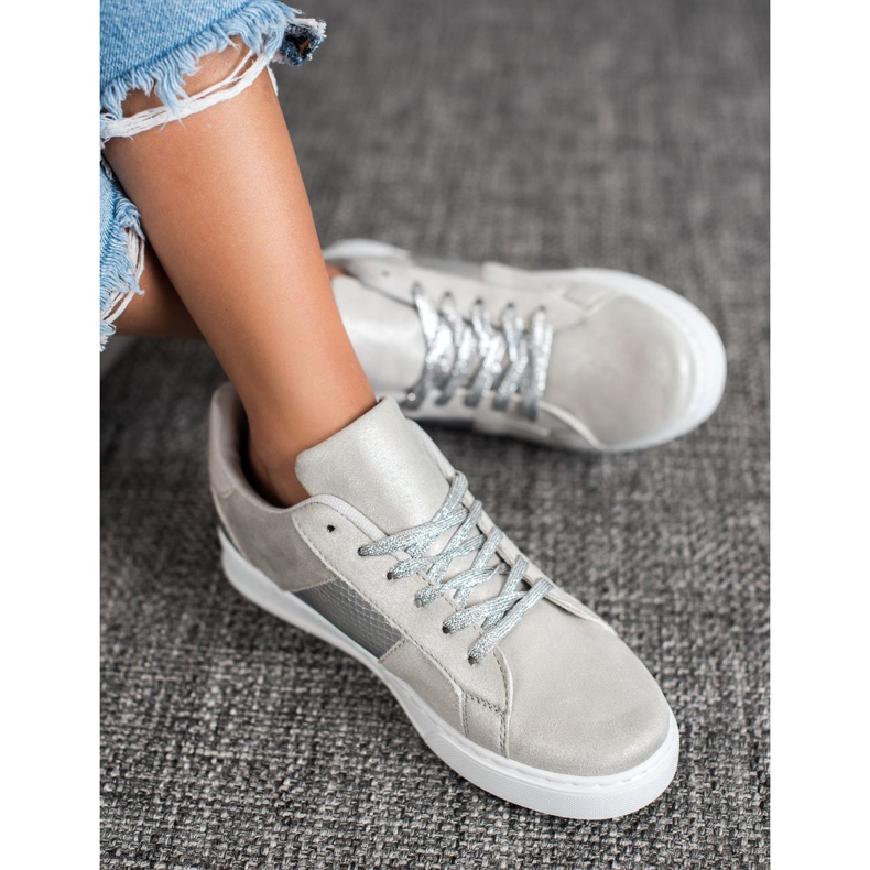 Emaks Adidași de modă gri 1