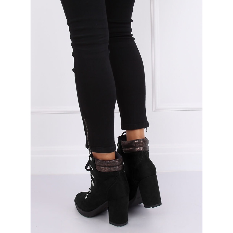 Tocuri înalte negre 8992 Negre negru 2