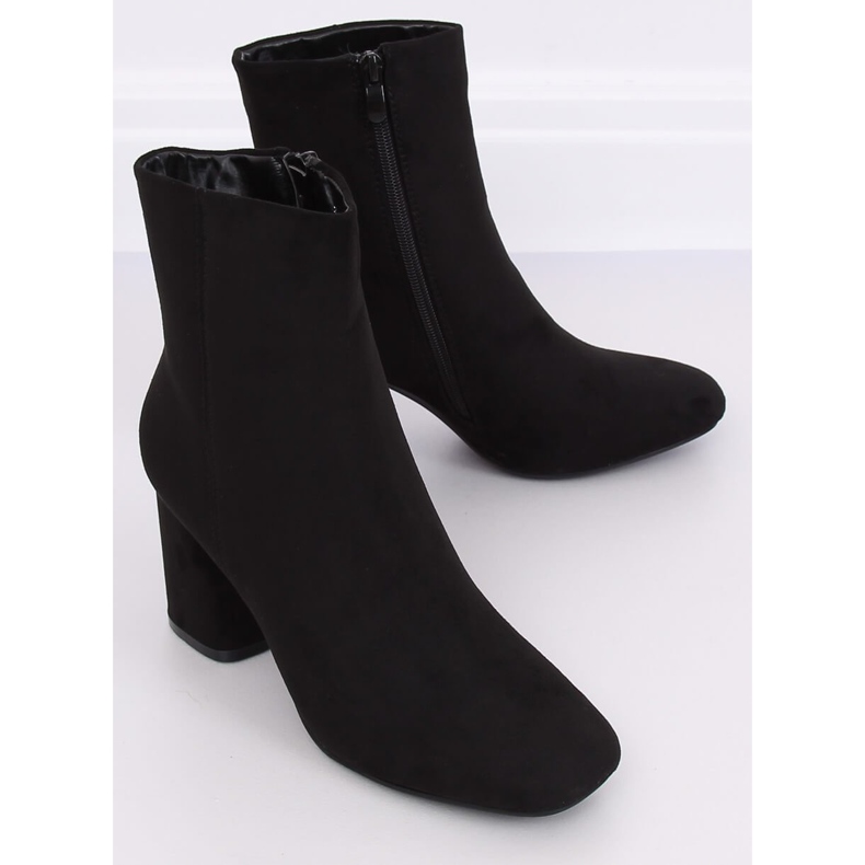 Negru 3486 Tocuri înalte negre 2