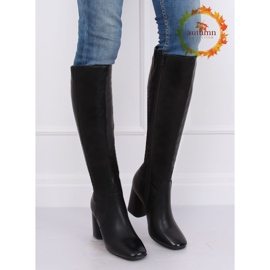 Tocuri înalte clasice negre 5319 Negru 1