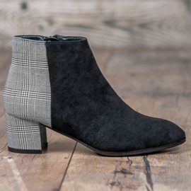 Filippo Cizme elegante pe un post negru gri 2