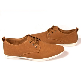 Pantofi eleganți -82 Camel maro 2