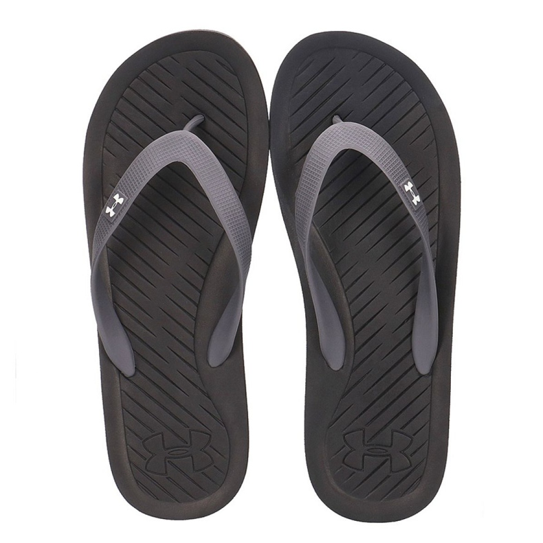 Under Armour AtlanticDune M 1252506-004 papuci negru gri 1