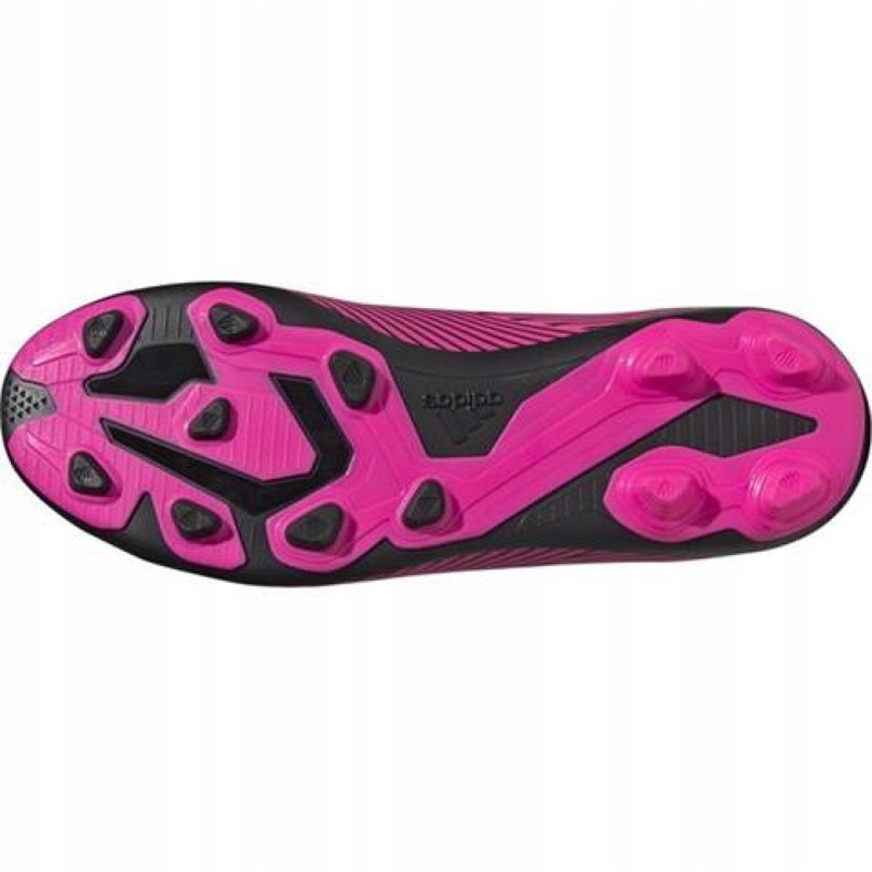 Ghete de fotbal Adidas Nemeziz 19.4 FxG Jr F99949 roz roz 1