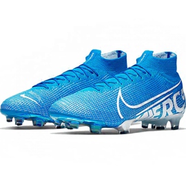 Pantofi de fotbal Nike Mercurial Superfly 7 Elite Fg M AQ4174-414 albastru albastru 2 Pantofi de fotbal Nike Mercurial Superfly 7 Elite Fg M AQ4174-414 albastru albastru 2