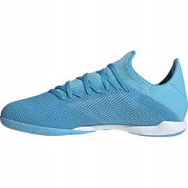 Încălțăminte de interior adidas X 19.3 In M F35371 albastru albastru 1