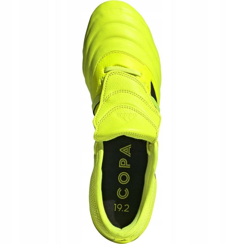 Ghete de fotbal Adidas Copa Gloro 19.2 Fg M F35491 roz galben 2