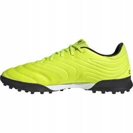 Ghete de fotbal Adidas Copa 19.3 Tf M F35507 galben galben 1