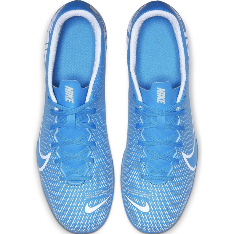 Pantofi de fotbal Nike Mercurial Vapor 13 Club FG / MG M AT7968-414 albastru albastru 1