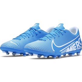 Pantofi de fotbal Nike Mercurial Vapor 13 Club FG / MG M AT7968-414 albastru albastru 3