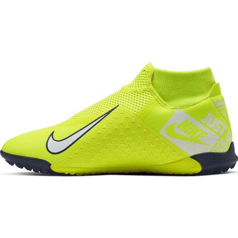 Pantofi de fotbal Nike Phantom Vsn Academy Df Tf M AO3269-717 galben galben 2