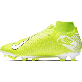 Pantofi de fotbal Nike Phantom Vsn Pro Df Fg M AO3266-717 galben galben 2 Pantofi de fotbal Nike Phantom Vsn Pro Df Fg M AO3266-717 galben galben 2