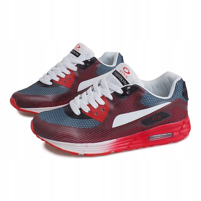 Adidași sport B49-6 Roșu multicolor 1 Adidași sport B49-6 Roșu multicolor 1