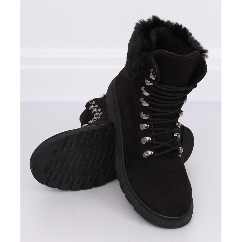 Pantofi de damă negri Y260-9 Negru 1