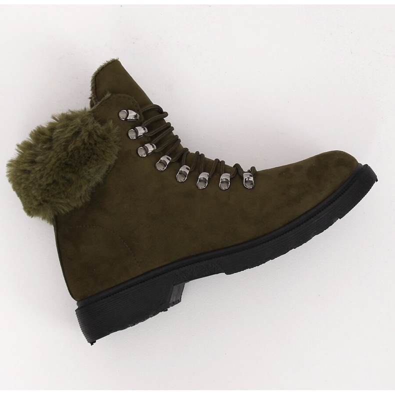 Pantofi de drumeții pentru femei verzi Y260-9 Verde 1