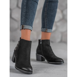 Boots On A Post VINCEZA negru 1