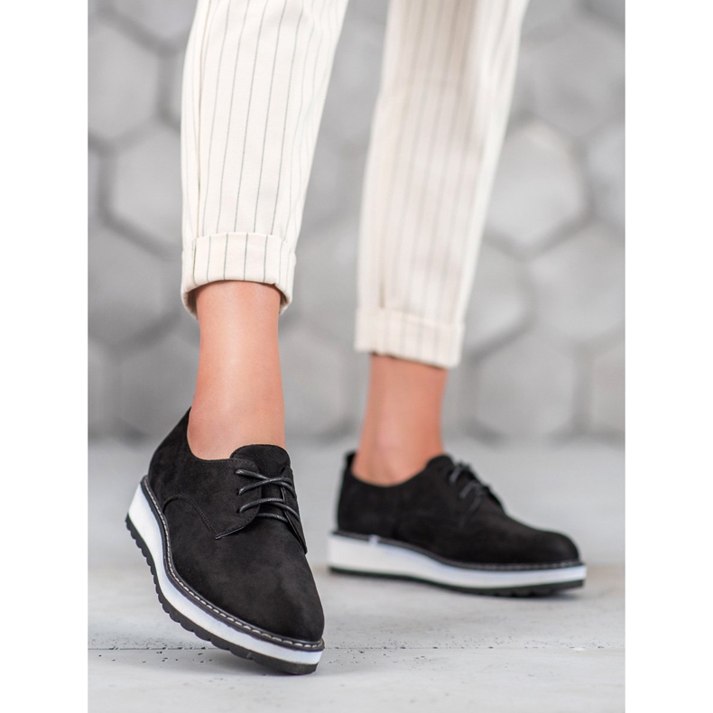 Marquiz Pantofi negri pentru femei negru 1