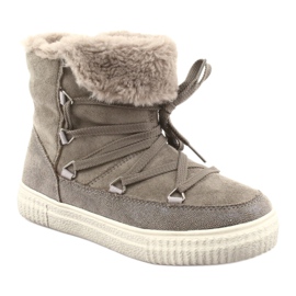 American Club Cizme Taimo Eskimo bej 1