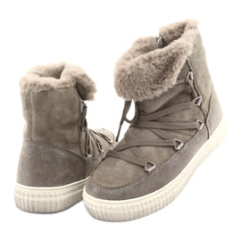 American Club Cizme Taimo Eskimo bej 3