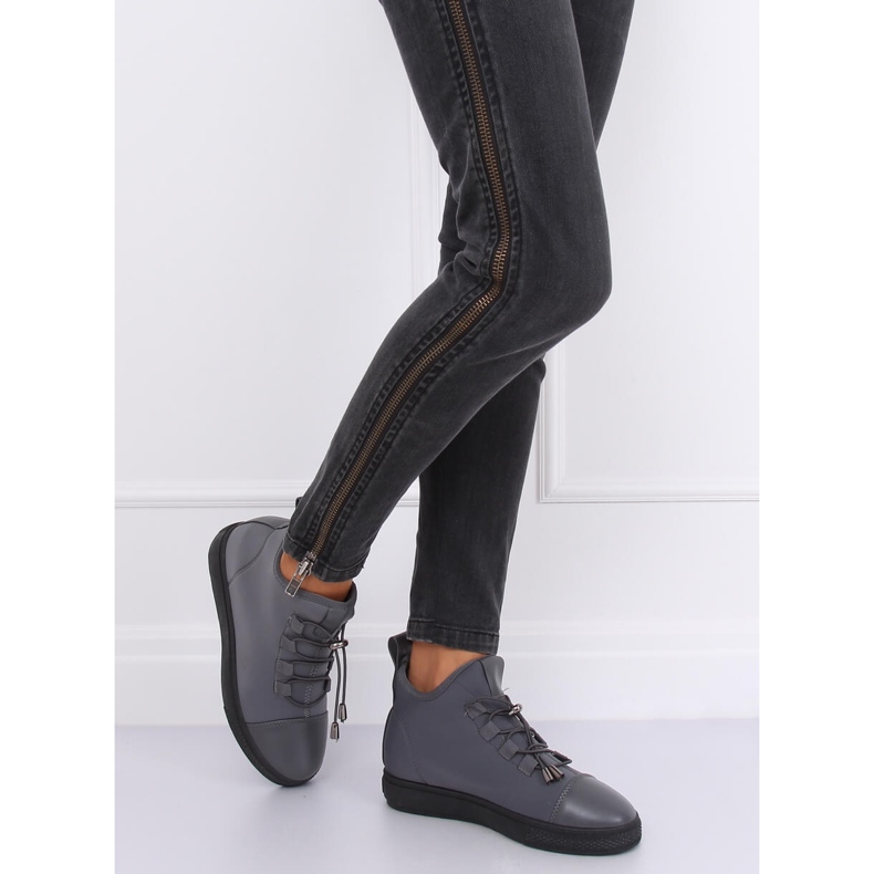 Gri XY-35 Adidași gri din neopren cu izolație 2