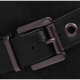 Ghete Chelsea negre pentru femei KL-578 Negre negru 2