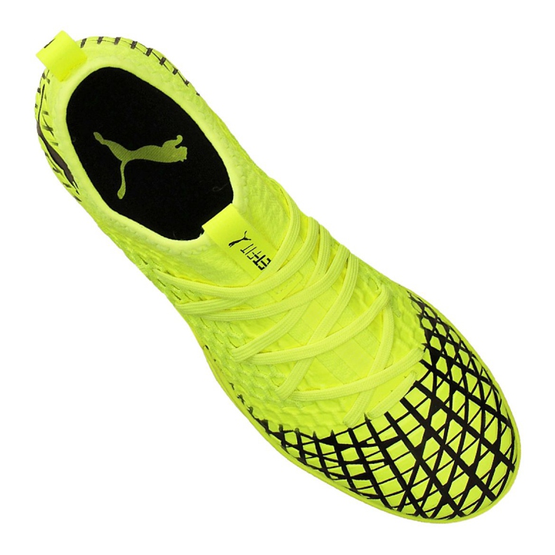 Ghete de fotbal Puma Future 4.3 Netfit It M 105686-03 galben galben 1