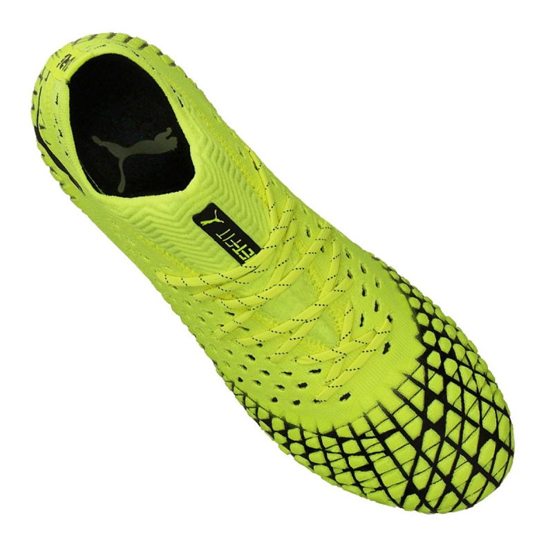 Ghete de fotbal Puma Future 4.1 Netfit Fg / Ag M 105579-03 galben galben 2