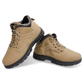 Cizme calde A-8 Maro cu blană 2