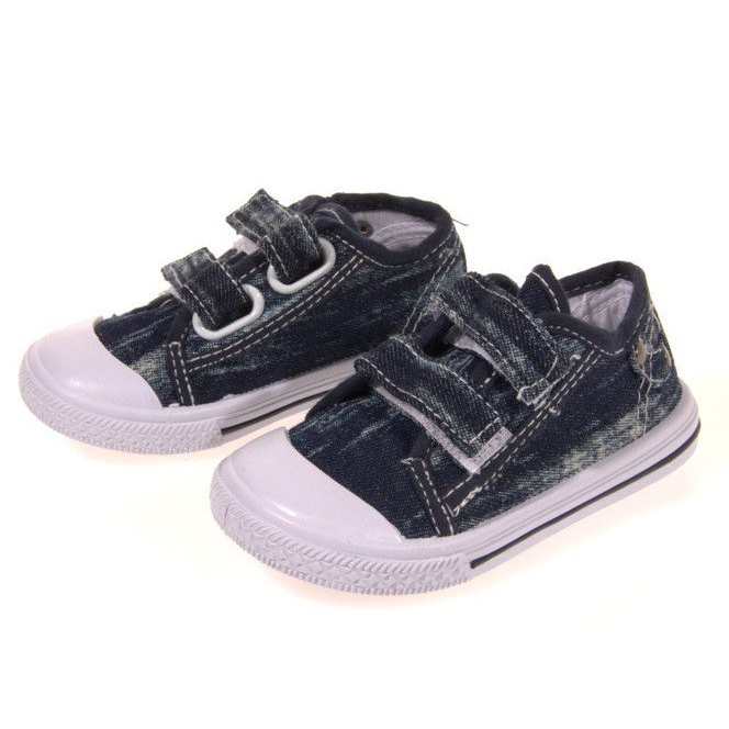 Adidași unisex pentru copii cu velcro K3701 Albastru 1