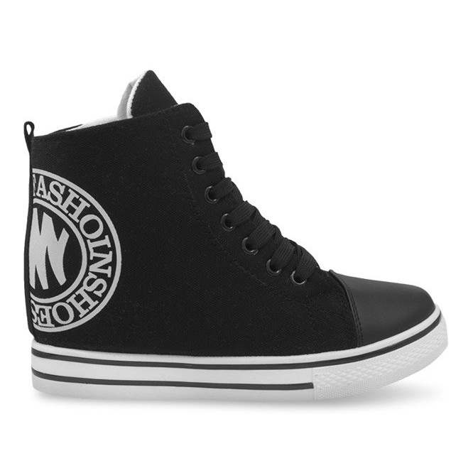 Adidași la modă LT1608 Negru 1