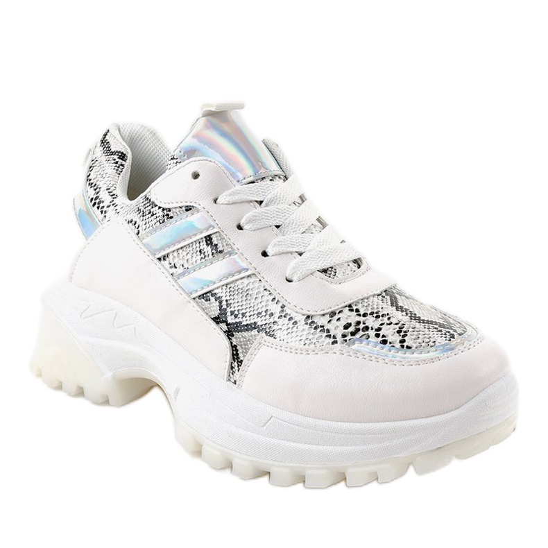 Încălțăminte sport elegantă albă 690051 multicolor 1