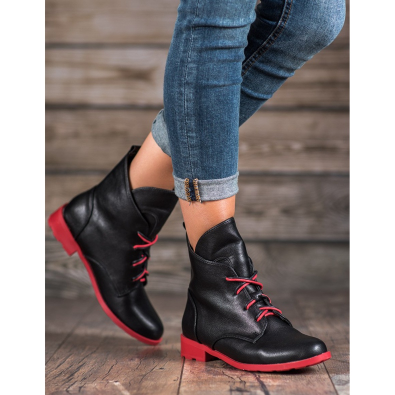 Filippo Cizme din piele ecologică negru 2 Filippo Cizme din piele ecologică negru 2