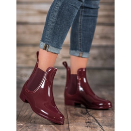 SHELOVET Galoși lăcuți roșu 1