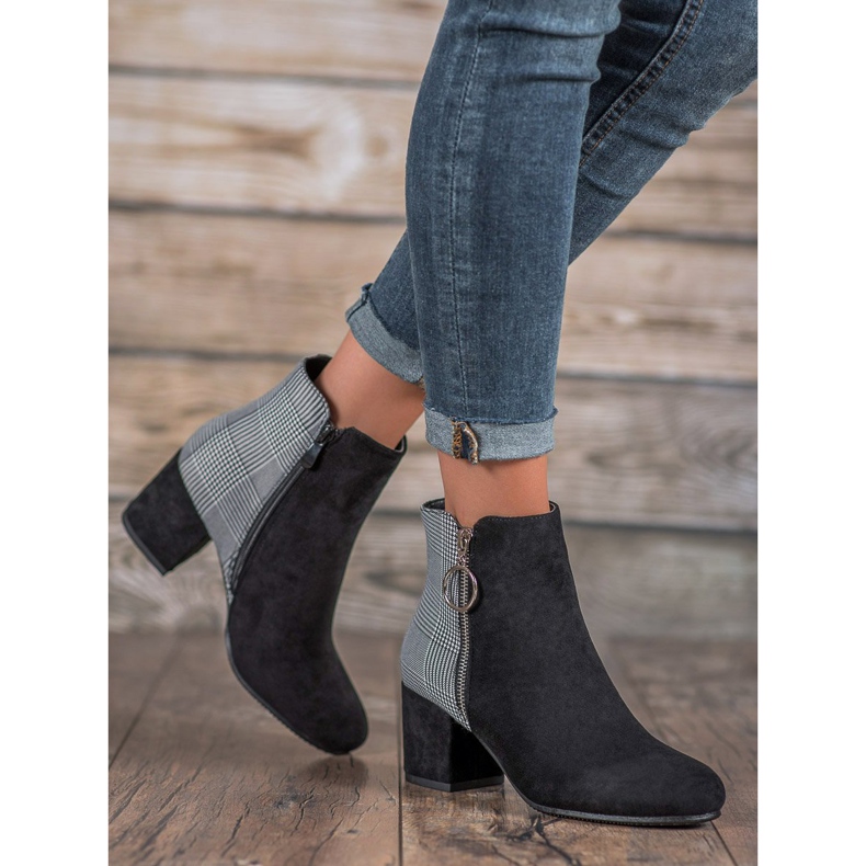 Filippo Cizme cu model negru 1 Filippo Cizme cu model negru 1