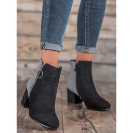 Filippo Cizme cu model negru 2 Filippo Cizme cu model negru 2