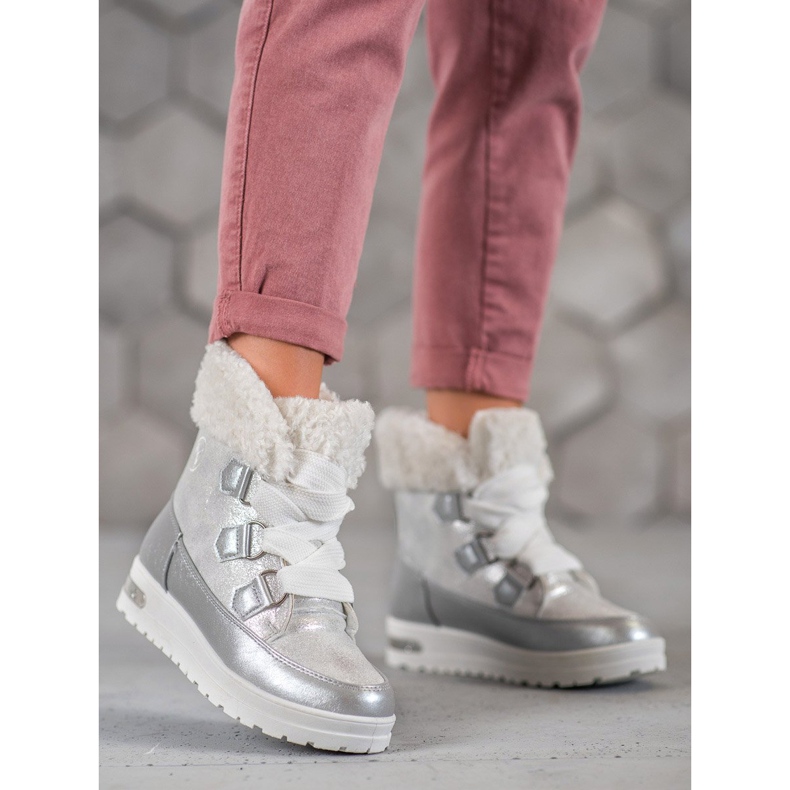 Cizme de zăpadă MCKEYLOR calde gri 1