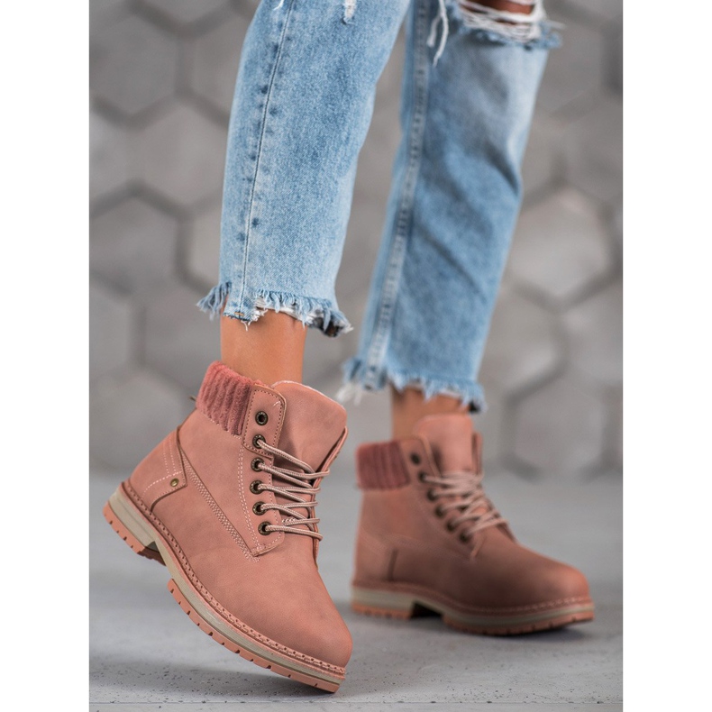 SHELOVET Trappers la modă roz 2